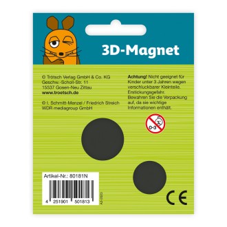 DIE MAUS 3D Magnet "Maus und Freunde"