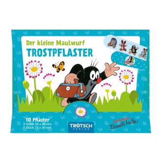 DER KLEINE MAULWURF Trostpflaster Maulwurf blau