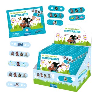 DER KLEINE MAULWURF Trostpflaster Maulwurf blau
