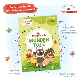 UNSER SANDMÄNNCHEN Meine Wundertüte "Pittiplatsch"