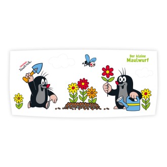 DER KLEINE MAULWURF 3D Keramiktasse "Garten"