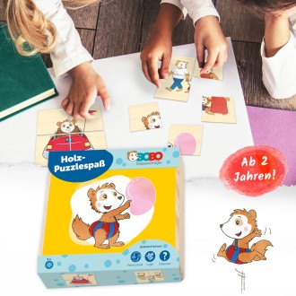 BOBO SIEBENSCHLÄFER "Erster Puzzlespaß" Holzpuzzle