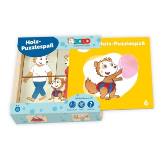 BOBO SIEBENSCHLÄFER "Erster Puzzlespaß" Holzpuzzle