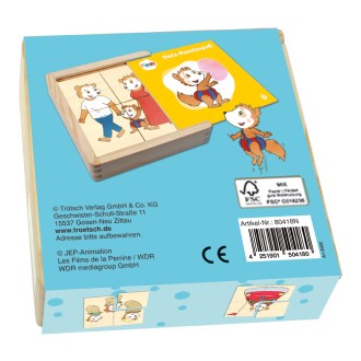 BOBO SIEBENSCHLÄFER "Erster Puzzlespaß" Holzpuzzle