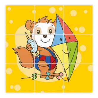 BOBO SIEBENSCHLÄFER Bilderwürfel Puzzle