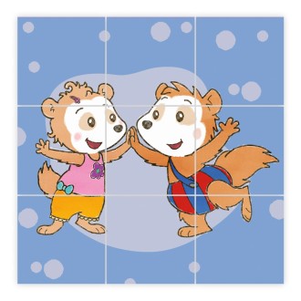BOBO SIEBENSCHLÄFER Bilderwürfel Puzzle