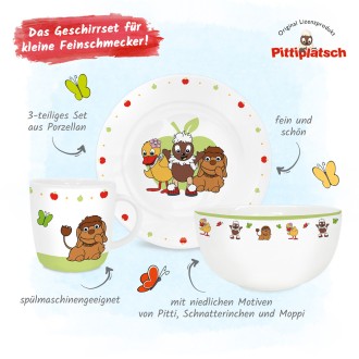 Geschirrset Pittiplatsch