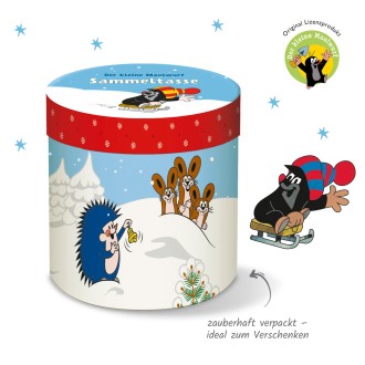 Sammeltasse Maulwurf Winter