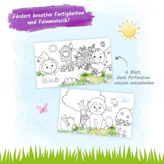 Mini-Ausmalrolle "Ostern"