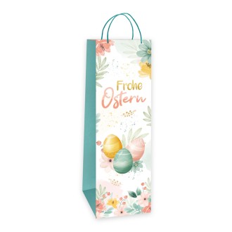 Geschenktasche Flasche "Ostern"