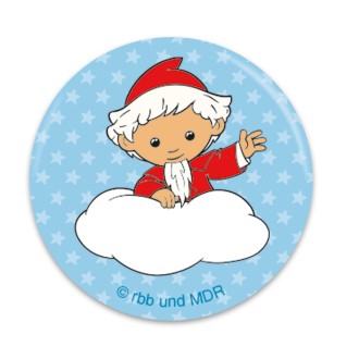 Unser Sandmännchen 4erSet Mini-Buttons "Sandmann"