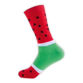 Socken am Stiel -Wassermelone-