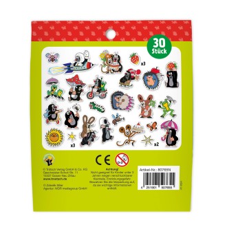 DER KLEINE MAULWURF Soft-Sticker