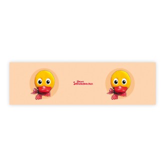 UNSER SANDMÄNNCHEN Emaillebecher "Schnatti retro"
