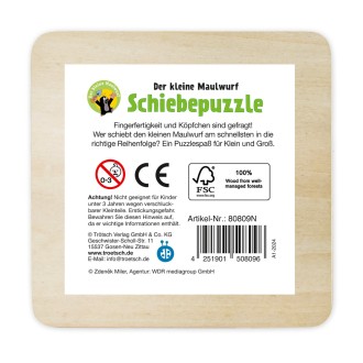 Der kleine Maulwurf Schiebepuzzle