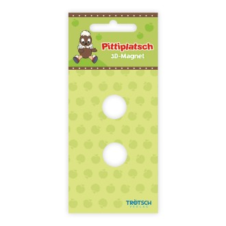 Unser Sandmännchen Magnet "Pittiplatsch mit Kopfhörer"
