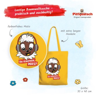 Unser Sandmännchen Stoffbeutel "Pittiplatsch"