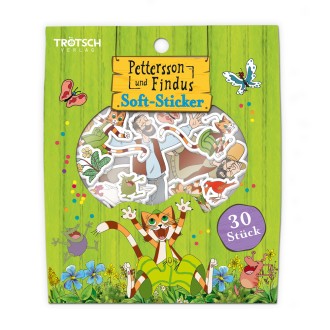 Pettersson und Findus Soft-Sticker