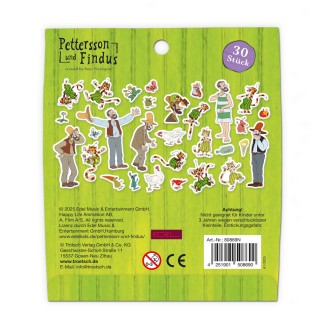 Pettersson und Findus Soft-Sticker