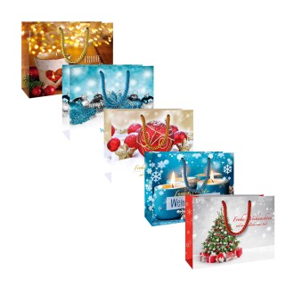Weihnachtstasche mini quer