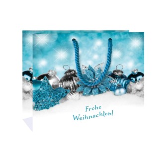 Weihnachtstasche mini quer