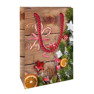 Weihnachtstasche mini hoch