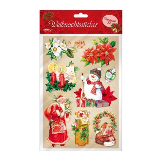 Weihnachtssticker Nostalgie