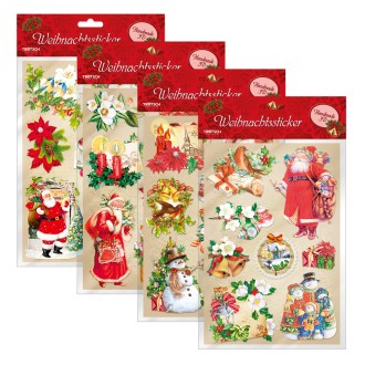 Weihnachtssticker Nostalgie