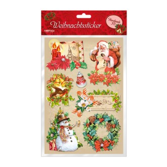 Weihnachtssticker Nostalgie