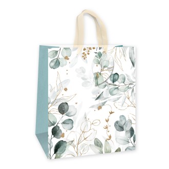 Geschenktasche "Blätter" groß