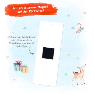 Notizblock mit Stift "Winterwald"