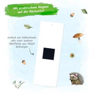 Waldidylle Notizblock m. Stift