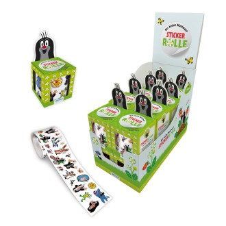 Der Kleine Maulwurf Stickerrolle Sticker