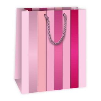 Geschenktasche "Streifen" groß