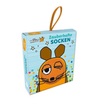 Die Maus Zauberhafte Socken Größe 30 bis 35 Maus