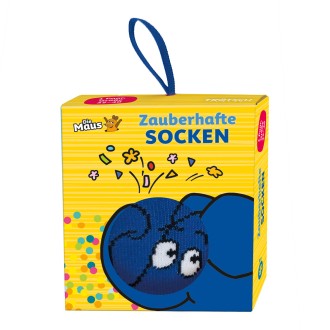 Die Maus Zauberhafte Socken Größe 35 bis 40 Elefant