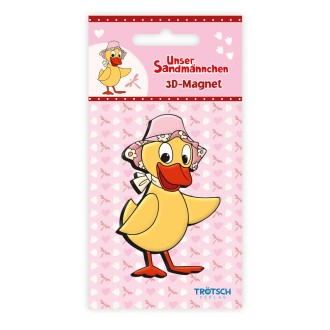 Unser Sandmännchen 3D-Magnet Schnatterinchen