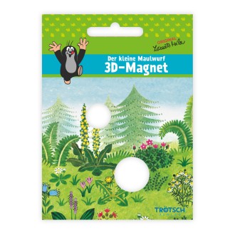 Der kleine Maulwurf 3D-Magnet Teestunde