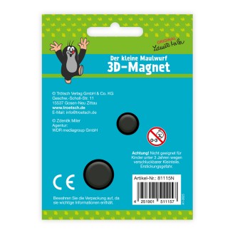 Der kleine Maulwurf 3D-Magnet Teestunde