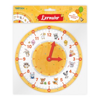 Lernuhr Tierfreunde