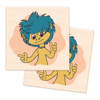 Unser Sandmännchen Memo aus Holz