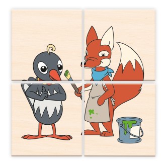 Unser Sandmännchen Holzpuzzle