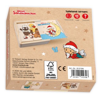 Unser Sandmännchen Holzpuzzle