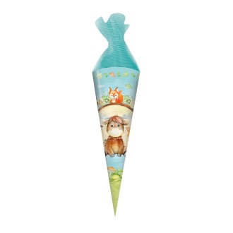 Schultüte Waldfreunde 22 cm