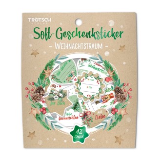 Soft-Geschenksticker Weihnachtstraum