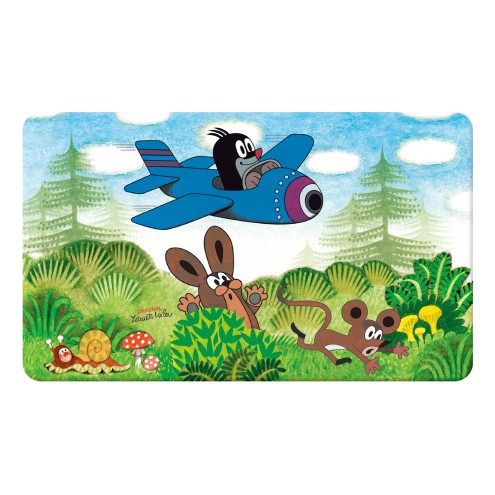 DER KLEINE MAULWURF Brettchen "Maulwurf Flugzeug"