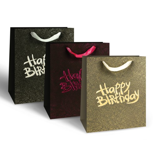 Geschenktasche "Happy Birthday" groß