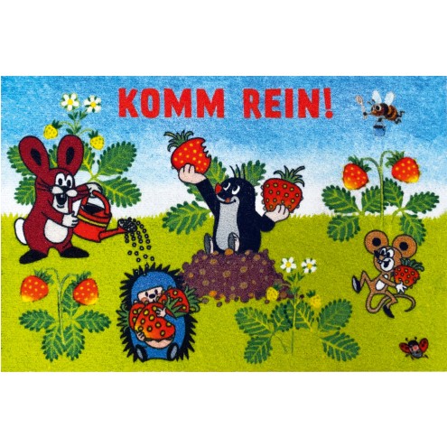 DER KLEINE MAULWURF Fußmatte "Komm rein"