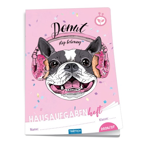 Hausaufgabenheft Hund 26/27