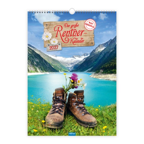 Großbildkalender Der große Rentnerkalender 2027